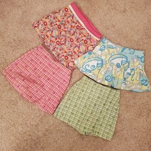 Bundle of 4 Skorts